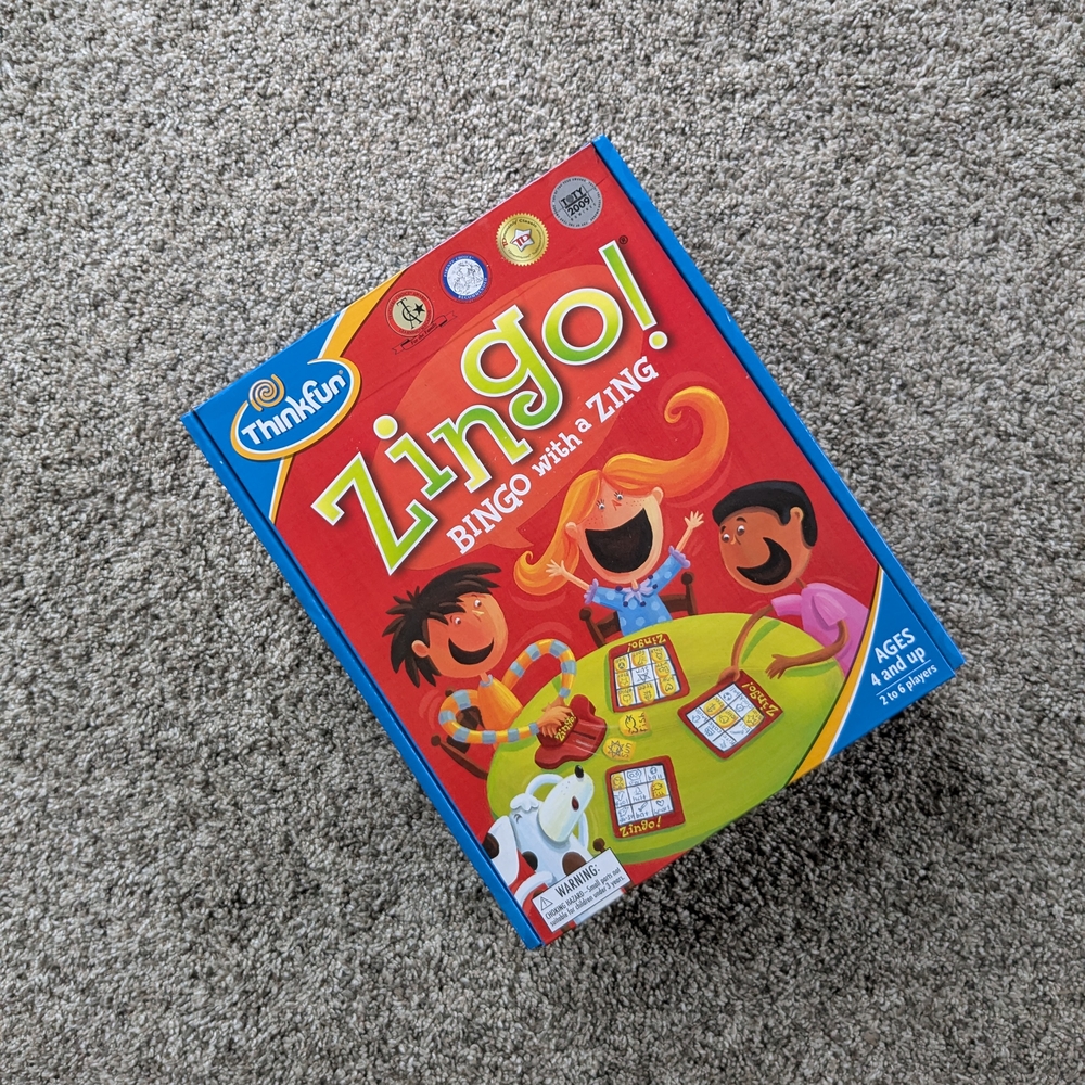Zingo! Bingo with a Zing - Red
